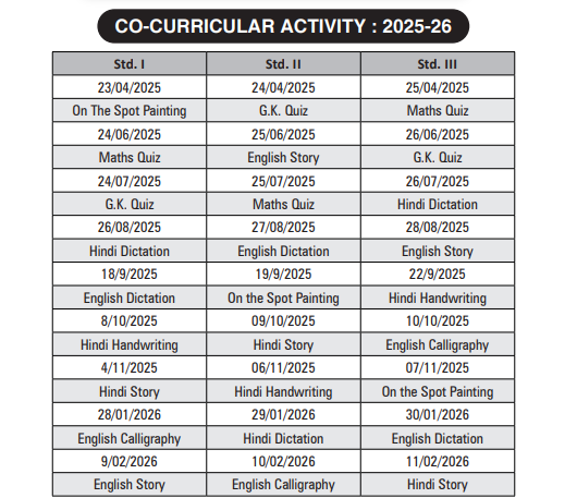 Co-Curricular Activity